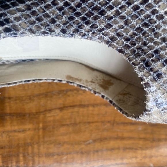 Michael Kors Snakeskin Patterned Women's Shoes 9M - Picture 7 of 8